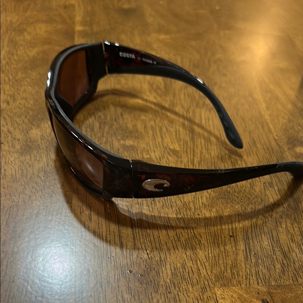 Costa Glossy Black Sunglasses